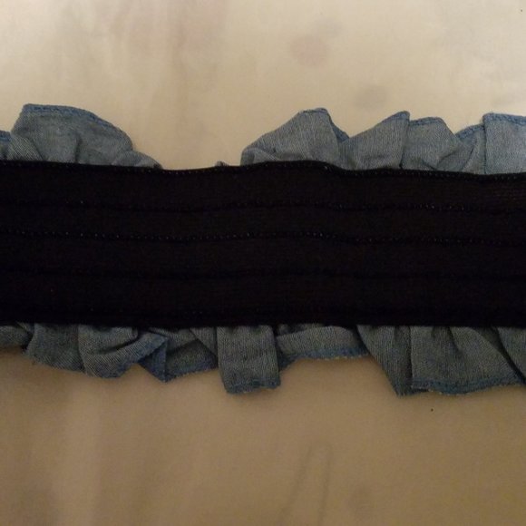 Very cute unusual Denim belt (NWOT)
